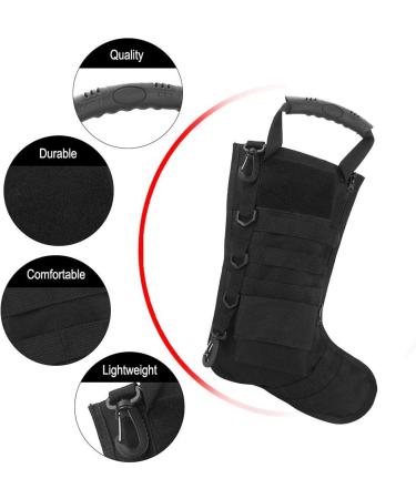 Kuuleeyn Tactical Christmas Bag - Personalized Military Stocking in Black | Outdoor Storage Solution | 3 Colors Available - Buy Online on GoSupps.com