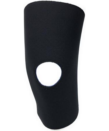 OTC Knee Support Open Patella Neoprene Brace for Pain Relief | Medium Black | Fast International Shipping - Buy Online on GoSupps.com