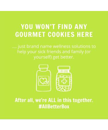 All | Better Allergy Care Package for Sick Friend with Allergies or Hayfever Get Well Soon Gift Basket Box No. 07-B (Large) - Buy Online on GoSupps.com