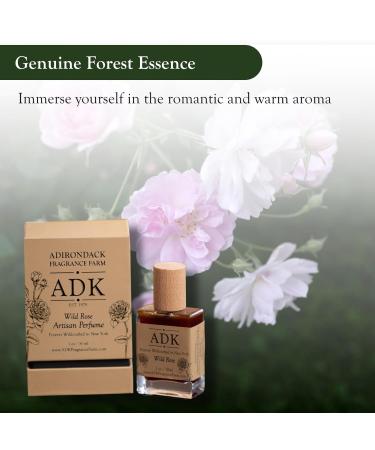 ADK Wild Rose Artisan Perfume Roller .33 oz (10 mL) Natural Hypoallergenic & Clean Perfume for Women & Men with Notes of Wild Rose Rose Geranium Clove Cinnamon & Sweetgrass 0.33 Fl Oz (Pack of 1) - Buy Online on GoSupps.com