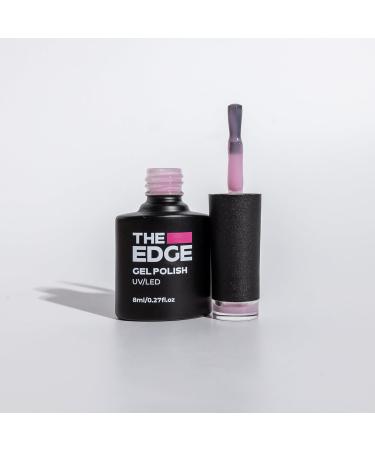 THE EDGE Gel Nail Polish 8ml - The Soft French - UV/LED Manicure/Pedicure for Salon & Home Use Highly Pigmented/Long Lasting/2-Coat Coverage - Buy Online on GoSupps.com