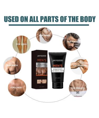 Easy to Apply Men's Hair Removal Cream | Painless Conditioning & Suitable for All Skin Types - International Shipping Available - Buy Online on GoSupps.com