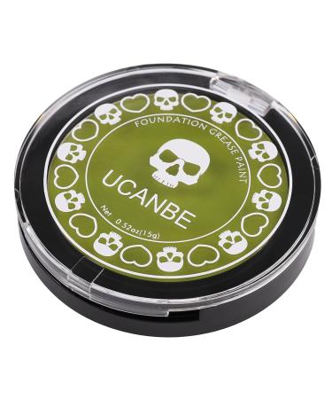 UCANBE Ogre Green Face & Body Paint - Non-Toxic Professional Makeup for Halloween Cosplay & SFX - Perfect for Joker Zombie Witch & Monster Costumes - Buy Online on GoSupps.com