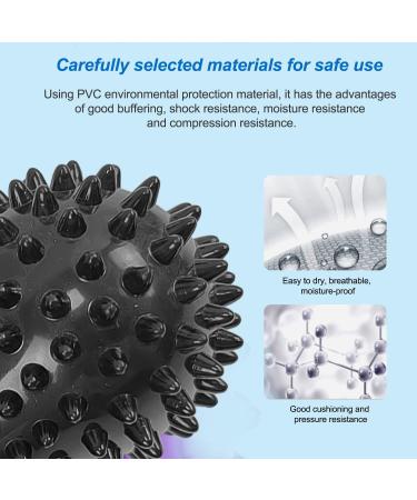 Hedgehog Ball Set - 4 Pieces Knob Massage Balls for Relaxation & Relief | International Shipping - Buy Online on GoSupps.com