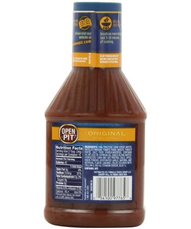Open Pit Barbecue Sauce Original 18 Oz - 4 Pack | Delicious BBQ Flavor - Buy Online on GoSupps.com