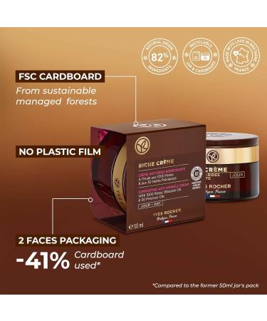 Yves Rocher Comforting Anti-Wrinkle Riche Cr me - Day Face Cream for Soft Smooth Skin | 1.7 fl oz - International Shipping Available - Buy Online on GoSupps.com