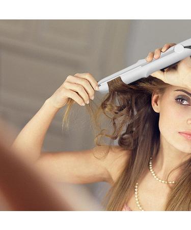 Upgraded 2 In 1 Mini Curling Wand Flat Hair Straightene Mini Dual Purpose Curling Flat Long Lasting Portable Travel Curling Wand For Women Short Hair All Hair Types T3 Single Pass Curler (A One Size) One Size A - Buy Online on GoSupps.com