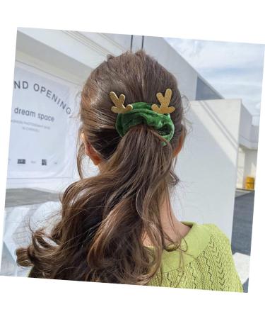 minkissy Christmas Hair Rope Ponytail Holder Xmas Hair Scrunchies Elk Hair Scrunchies Hair Ropes Bobbles Hair Ponytail Decorative Rubber Band Hair Tie Holder Fabric The Bubble Miss - Buy Online on GoSupps.com