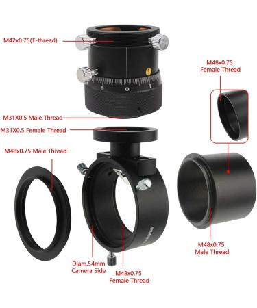 Astromania Off-Axis Guider with Micro-Focusing - Achieve Stunning Astronomy Photos without Guide Scope - Buy Online on GoSupps.com