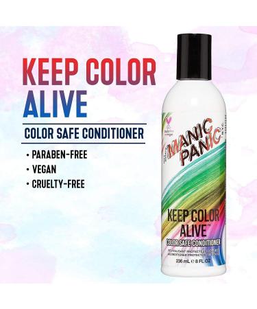 Manic Panic - Keep Color Alive Color Safe Conditioner Vegan Cruelty Free Conditioner Color Stays For Longer Maintains Colour 2 x 236ml - Buy Online on GoSupps.com