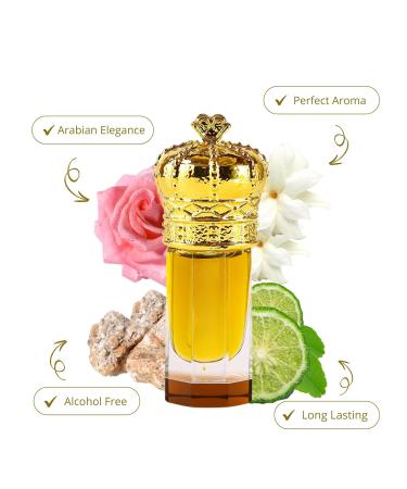 ARABIAN PERFUMES & OILS Seductive Oud Perfume Oil - Romantic Floral Warm Fragrance Oil for Men and Women - Travel Size Perfume 0.10 Fl. Oz. - Buy Online on GoSupps.com