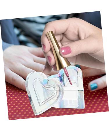 Ipetboom Nail Art Liquid Holder Bowl Diamond Dappen Dish Dappen Dish for Acrylic Nails Acrylic Monomer Dish Monomer Dish Holder Nail Dish Bowl with Lids Rack Crystal Glass Liquid - Buy Online on GoSupps.com