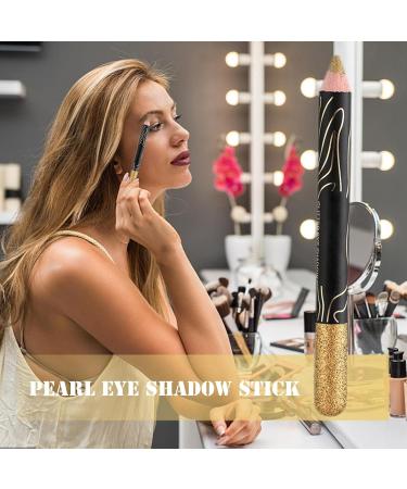 Glitter Eyeshadow Stick Waterproof Eye Shadow and Shimmer Creme Eyeshadow Long Lasting Eyeshadow Makeup Cosmetics Sillervan J - Buy Online on GoSupps.com