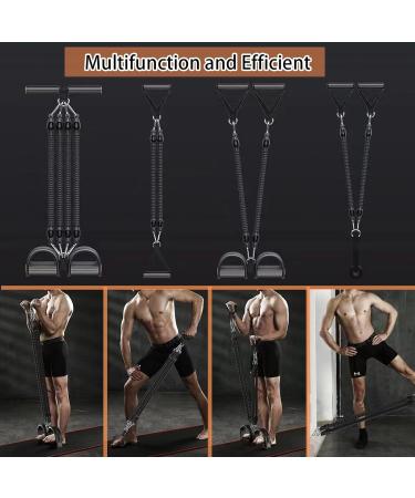 Buy Resistance Bands Set Multifunction Pedal Puller for Home Workout Strength Training Equipment for Men & Women - Black - Buy Online on GoSupps.com