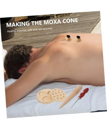 FOMIYES DIY Moxa Stick Set - Premium Wooden Moxakegelnadel for Moxibustion & Shaping | International Shipping - Buy Online on GoSupps.com