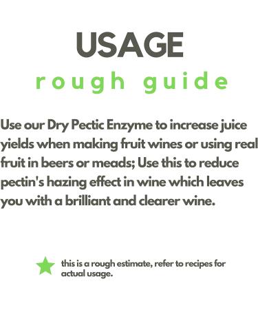 Pectic Enzyme Dry Powder (8oz)| Packed in Canada| Juice Extraction Agent Increase Juice Yields Prevent Pectin Haze| Used for Homebrewing and Winemaking| by Elo s Premium - Buy Online on GoSupps.com