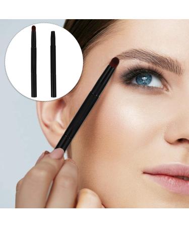 Beaupretty 2pcs Retractable Eyebrow Brush Set - Professional Angled Makeup Tool for Perfect Brows | International Shipping Available - Buy Online on GoSupps.com