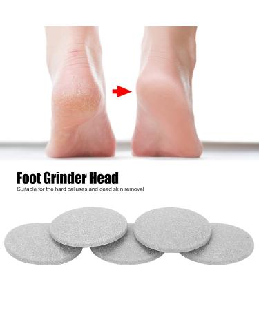 5-Piece Electrical Foot Grinder Set - Remove Dry Skin & Calluses from Feet & Hands | Pedicure Tools for Smooth Heels - Buy Online on GoSupps.com