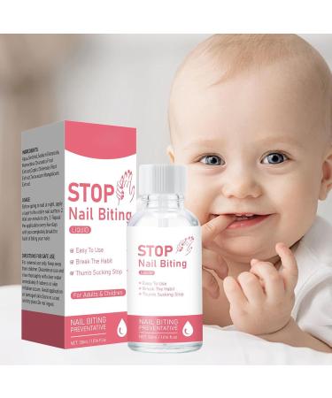  Nuhjytgf Bitter Water Biting Nail Bump Relief for Adults Compact and Practical Protective Layer Invisible 30 ml For Babies For Adults - Buy Online on GoSupps.com