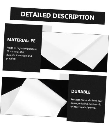 Ipetboom 100 Sheets Hair Dye Release Paper Hair Coloring Dye Paper Salon Hair Dye Paper Barber Hair Coloring Paper Hair Coloring Tools Hair Deyer Hairdressing Tool Hair Mask White - Buy Online on GoSupps.com