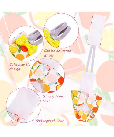 6 Pieces Bird Diaper Washable Parrot Diapers Reusable Bird Flight Suit Diaper Waterproof Inner Layer Protective Parrot Nappy Clothes for Parakeet Parrot Mini Macaw Budgie Canary Fruit Style (Small) - Buy Online on GoSupps.com