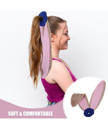 FOMIYES Bow Hair Scrunchies Easter Bunny Ears Silk Scrunchies Hair Ties Bobbles Elastic Hair Ties Ropes Ponytail Holder Hair Accessories for Women Girl - Buy Online on GoSupps.com