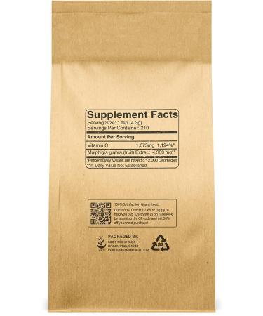 Organic Acerola Cherry Powder - 2lb | Non-GMO, Gluten Free with Eco-Friendly Packaging - Buy Online on GoSupps.com