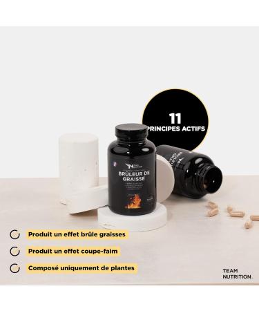 Hyper Effective Fat Burner 90 Caps | Nutrition Team | Boost Metabolism | Appetite Suppressant & Appetite Regulator | Fight against stubborn fats | Ideal for Men and Women - French Brand - Buy Online on GoSupps.com