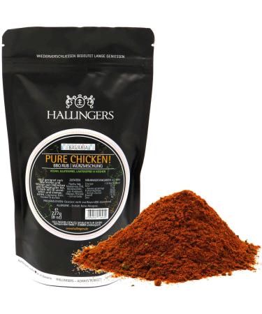 Hallingers Pure Chicken - Spice Mix BBQ -Rub Marinade for Poultry (BAG) - Mother's Day gift & gift ideas for Father's Day |Birthday Congratulations New Home Thank you friendship recovery