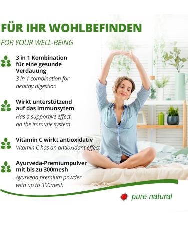 Moringa Powder 250g - Vegan and Gluten Free - Microfine Oleifera Leaf Powder - Vitamins Protein Amino Acid Micronutrients with Maximum Bioavailability - by MoriVeda - 1x250g - Buy Online on GoSupps.com