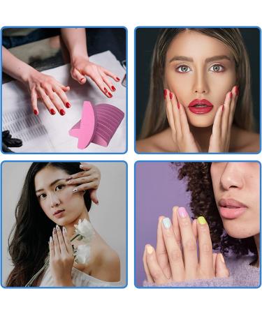 20 PCs Pink Nail Buffers | Double Sided 100/180 Grit Buffer Blocks | Portable Washable Sanding File Arc Shape - Buy Online on GoSupps.com