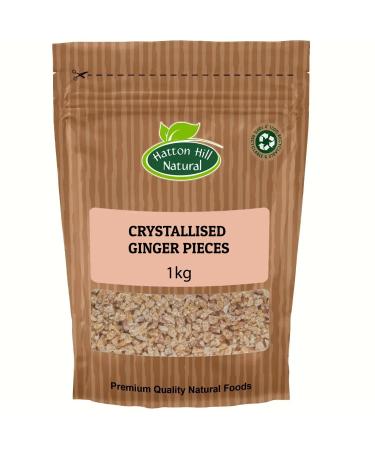 Crystallised Ginger Pieces 1kg by Hatton Hill - Buy Online on GoSupps.com
