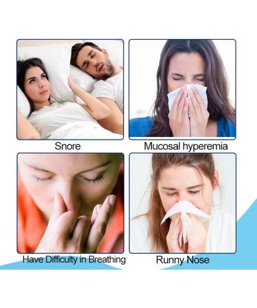 Nasal Breathing Strips | Non-Woven Fabrics | Congestion Relief and Snoring | Reduce Mucus Accumulation - Buy Online on GoSupps.com
