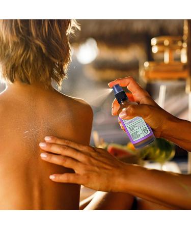 Sunscreen spray moisturizing sunscreen for the body 100 ml body lotions for sensitive skin suitable for daily use holidays sports swimming family and - Buy Online on GoSupps.com