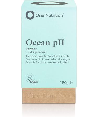 One Nutrition Ocean-pH Calcified Red Mineral Algae - Rich in Calcium Magnesium Zinc & Iron Ethically Harvested Sports Nutrition 60 Servings 150g Powder - Buy Online on GoSupps.com
