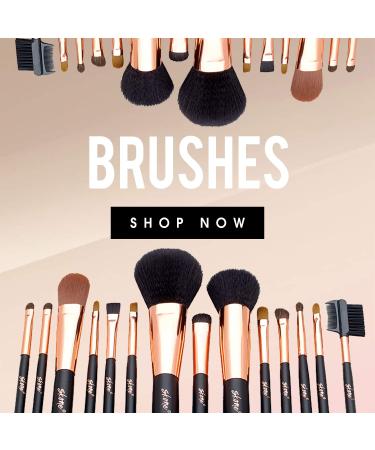 Skone Luxe Premium Rose Gold Brow/Lash Brush - Professional Grade Dual Side Eyelash Comb and Eyebrow Brush - Buy Online on GoSupps.com