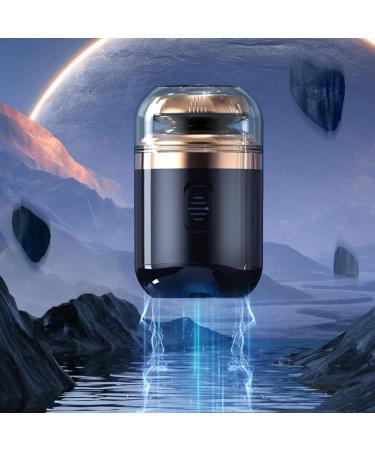 Cohbskj Portable Multifunctional Capsule Shaver Capsule Razor 2 In 1 Capsule Mini Shaver For Men Type-C Charging Beard Razor Washable Men's Electric Shaver (2PCS-B) - Buy Online on GoSupps.com