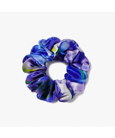 LILYSILK X Mika Ninagawa 4 Pack Silk Hair Scrunchies Set - Floral Ponytail Holders for Women | Prevent Frizz & Breakage | Elastic Hair Ties Lisianthus Hydrangea - Buy Online on GoSupps.com