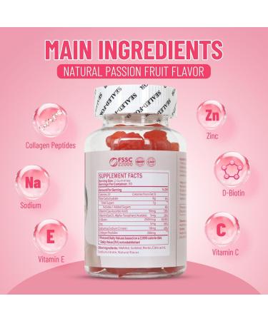 AIHIYO Collagen Whitening Gummies Evens Skin Tone & Supplement Nutrition 60 Count - Buy Online on GoSupps.com