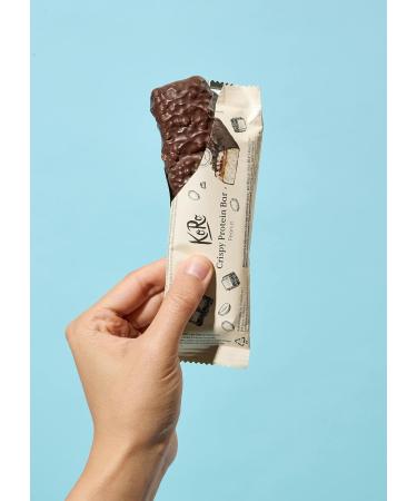 KoRo - Crunchy Peanut Protein Bar 12 x 60g - No added sugars* - Protein and crunchy - Practical snack - Buy Online on GoSupps.com
