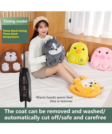 Heat Bottle Foot Warmer - 360 Lock Fast Heating USB Plug & Play - Pink High Tube Heating Shoes for Home - Buy Online on GoSupps.com
