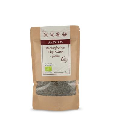 ARISTOS Organic thyme spices arranged and dried from Greece can also be used as thyme tea 100 g