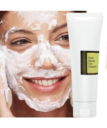 IZBEAUVO Snail Mucin Facial Cleanser Hydrating Cleanser for Gently Cleaning Pores Face Wash Women Facial Wash for Deep Cleansing and Skin Moisturizing Removes Dirt Oil &Impurities without Irritation 1 - Buy Online on GoSupps.com