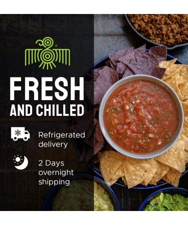 Sam's Famous Salsa 3 Pack - Authentic Tarahumara Recipe | Gluten Free with Fresh Ingredients | Medium Heat - 1lb (Pack of 3) - Buy Online on GoSupps.com