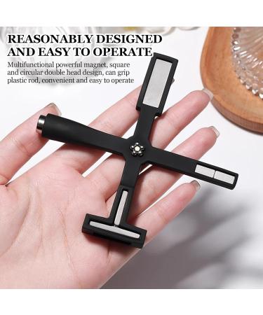 Nail Polish - cros Magnet Nail Polish | 5in1 cros Shaped Nail Polish Magnet | 3D Magnetic Cat Eye Effect | Gel | Nail Accessories | Cat Eye Gel | Nail Polish Magnet Tool for Home Saloon - Buy Online on GoSupps.com