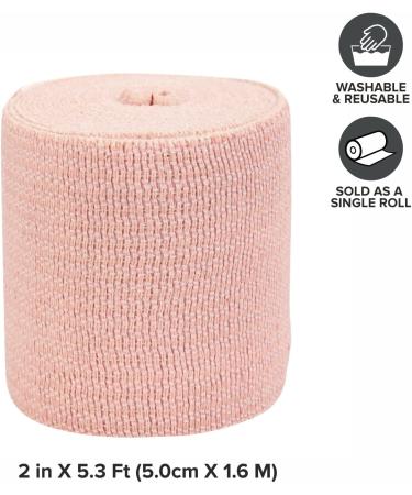 Mueller Elastic Bandages 2 x 5.3 ft | Reusable Cotton & Elastic | International Shipping Available - Buy Online on GoSupps.com