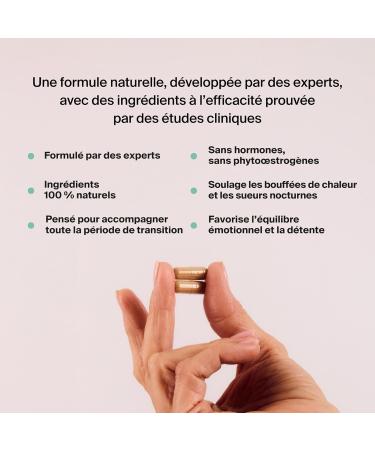 Naali Menopause Transition Capsules Saffron Menobelle Reducose Vitamin D3 Hot flashes Night sweats Food supplements 60 Capsules Treatment 1 Month - Buy Online on GoSupps.com