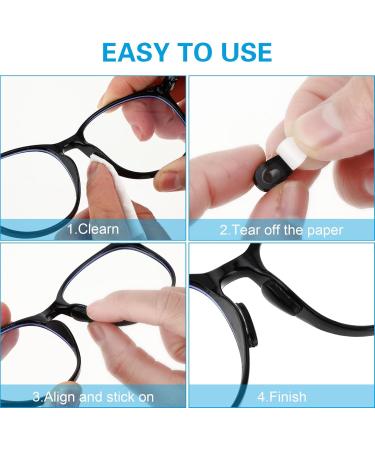 Buy Wllhyf Silicone Nose Pads for Glasses | Self-Adhesive Anti-Slip Cushion for Comfort | Perfect for Men & Women | Black | International Shipping Available - Buy Online on GoSupps.com