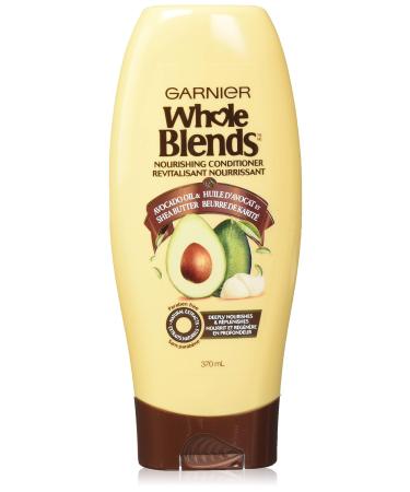 Garnier Whole Blends Conditioner with Avocado Oil & Shea Butter Extracts  12.5 fl. oz. 12.5 Fl Oz (Pack of 1)