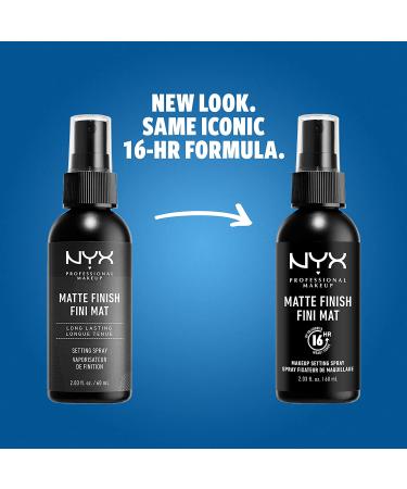 NYX Long Lasting Matte Makeup Setting Spray - Perfect Finish & All-Day Hold - Buy Online on GoSupps.com